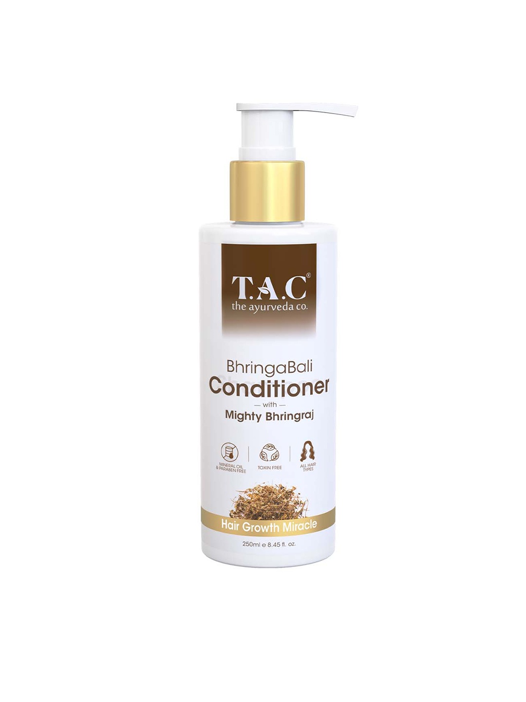 

TAC - The Ayurveda Co. Bhringabali Hair Conditioner for Dry & Dull Hair - 250 ml, White