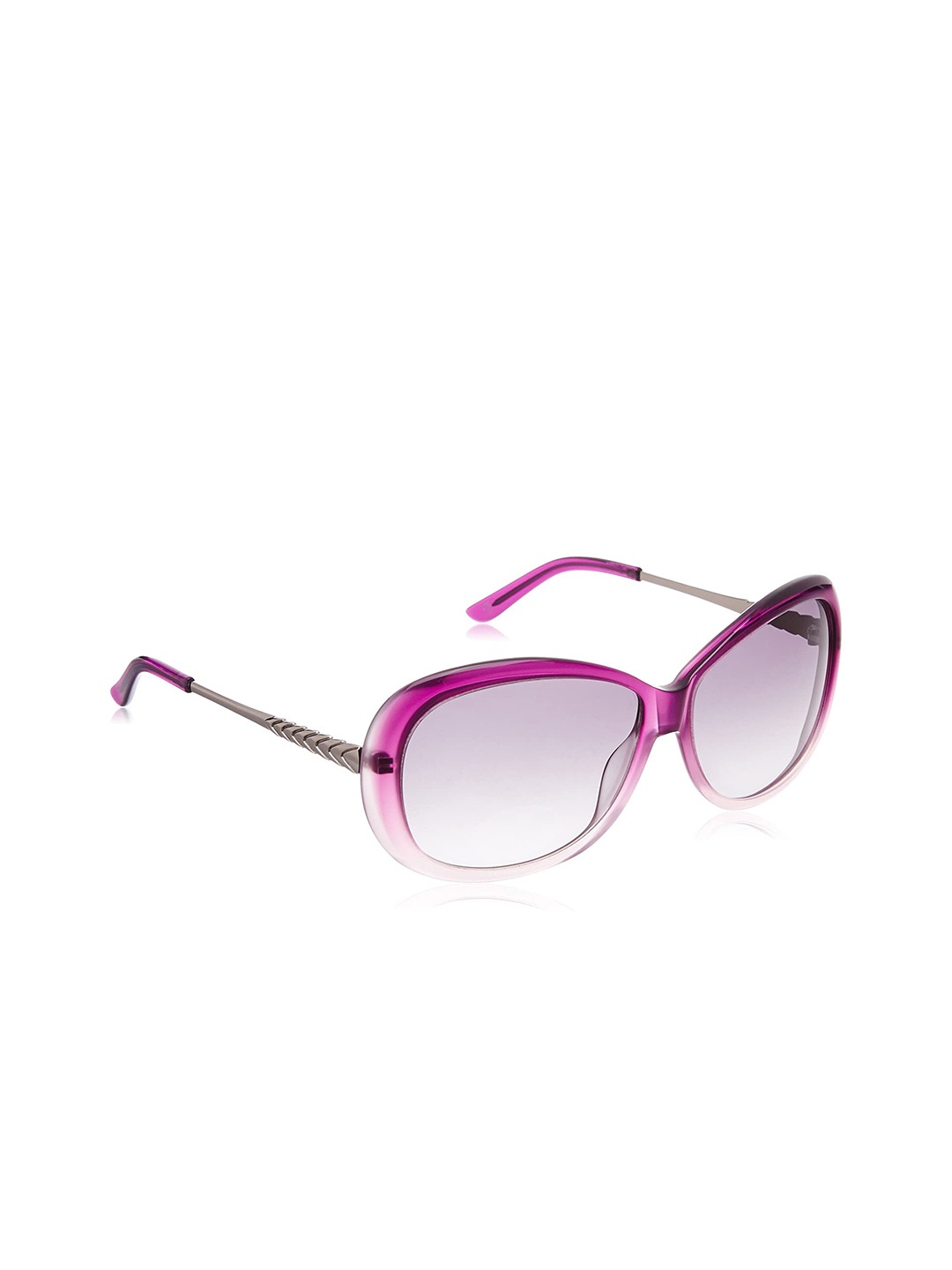 

Titan Unisex Grey Lens & Pink Oversized Sunglasses with UV Protected Lens