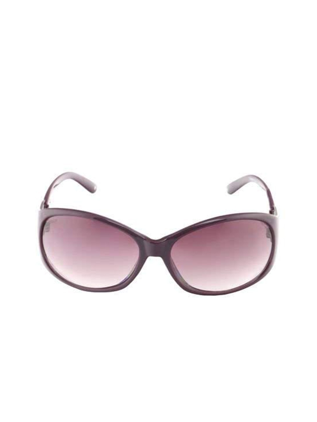 Titan Unisex Purple Lens & Black Oversized Sunglasses with UV Protected Lens