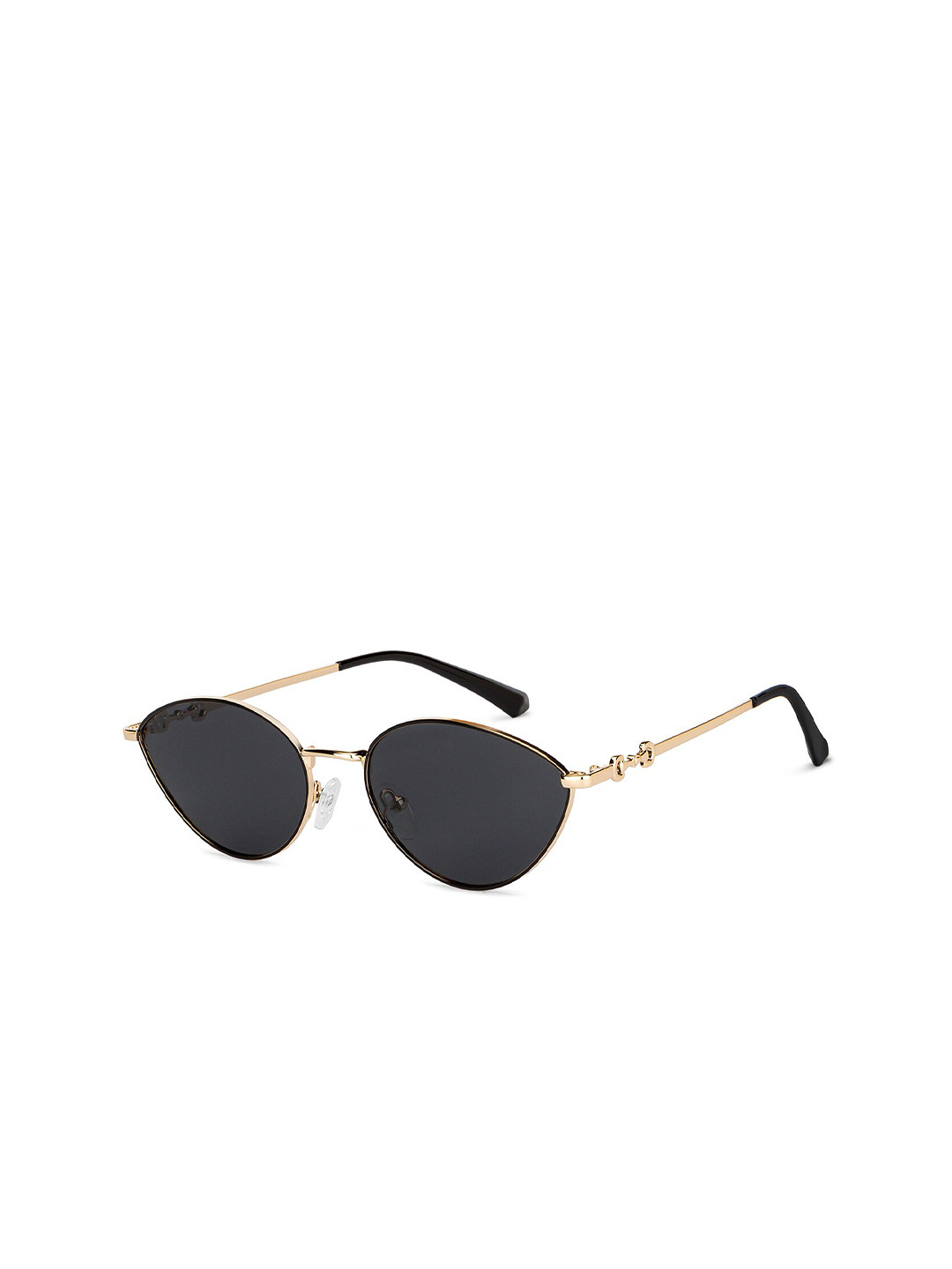

Vincent Chase Unisex Black Lens & Yellow Cateye Sunglasses with UV Protected Lens