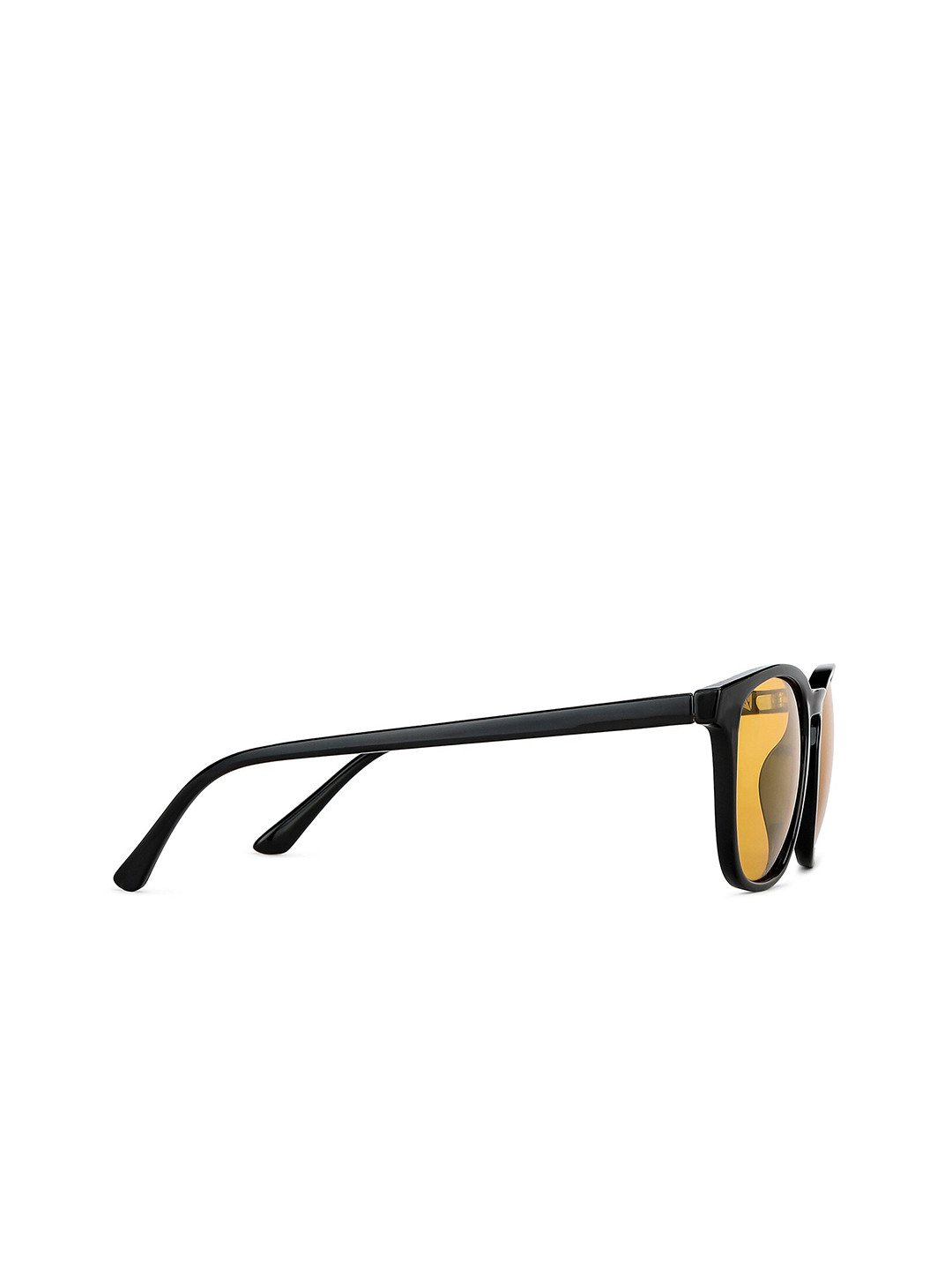 

Vincent Chase Unisex Brown Lens & Black Wayfarer Sunglasses with Polarised and UV Protected Lens