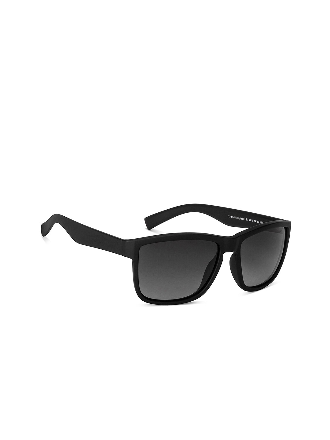

Vincent Chase Unisex Grey Lens & Black Sports Sunglasses with UV Protected Lens