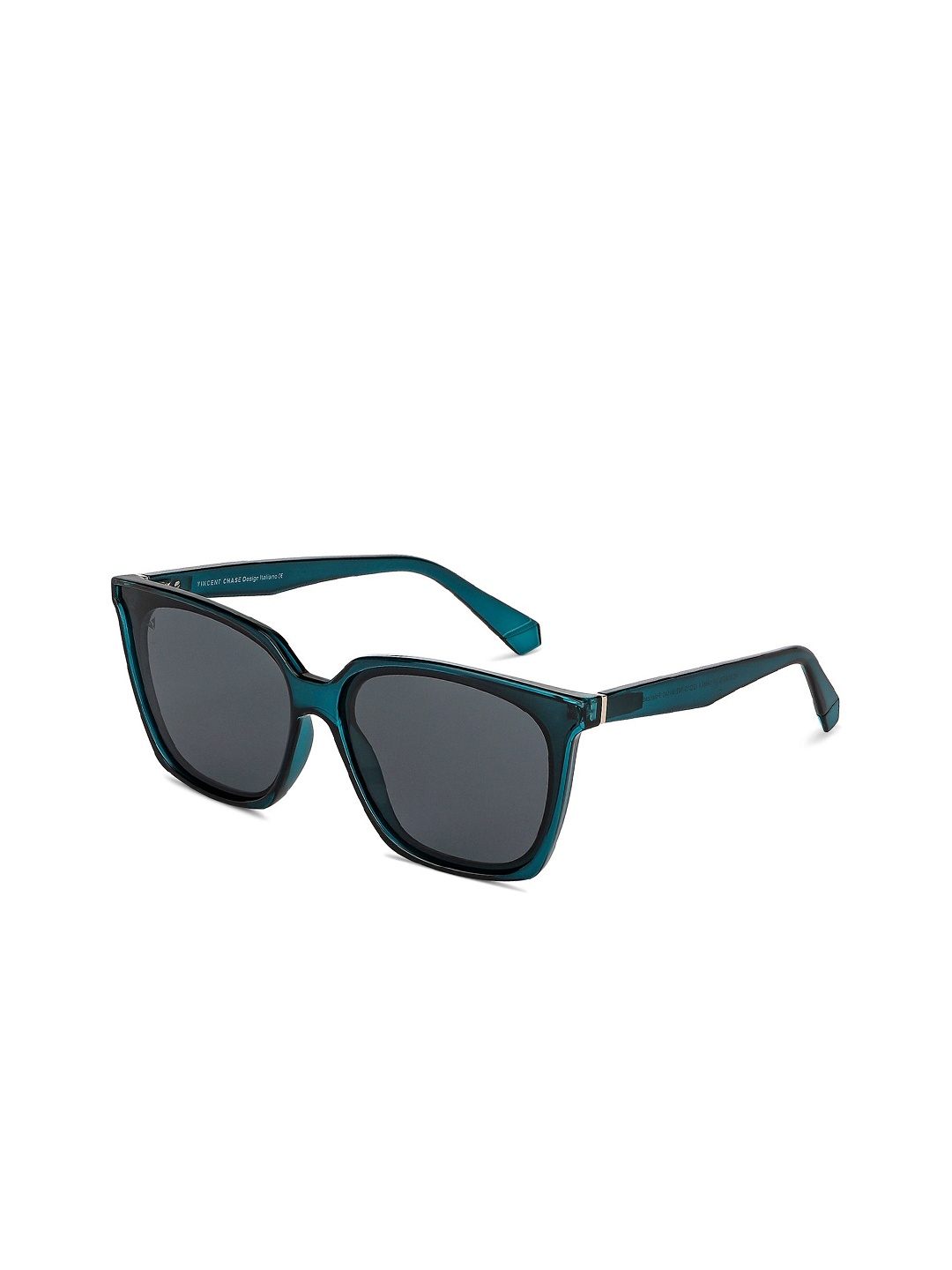 

Vincent Chase Unisex Grey Lens & Blue Wayfarer Sunglasses with Polarised and UV Protected Lens