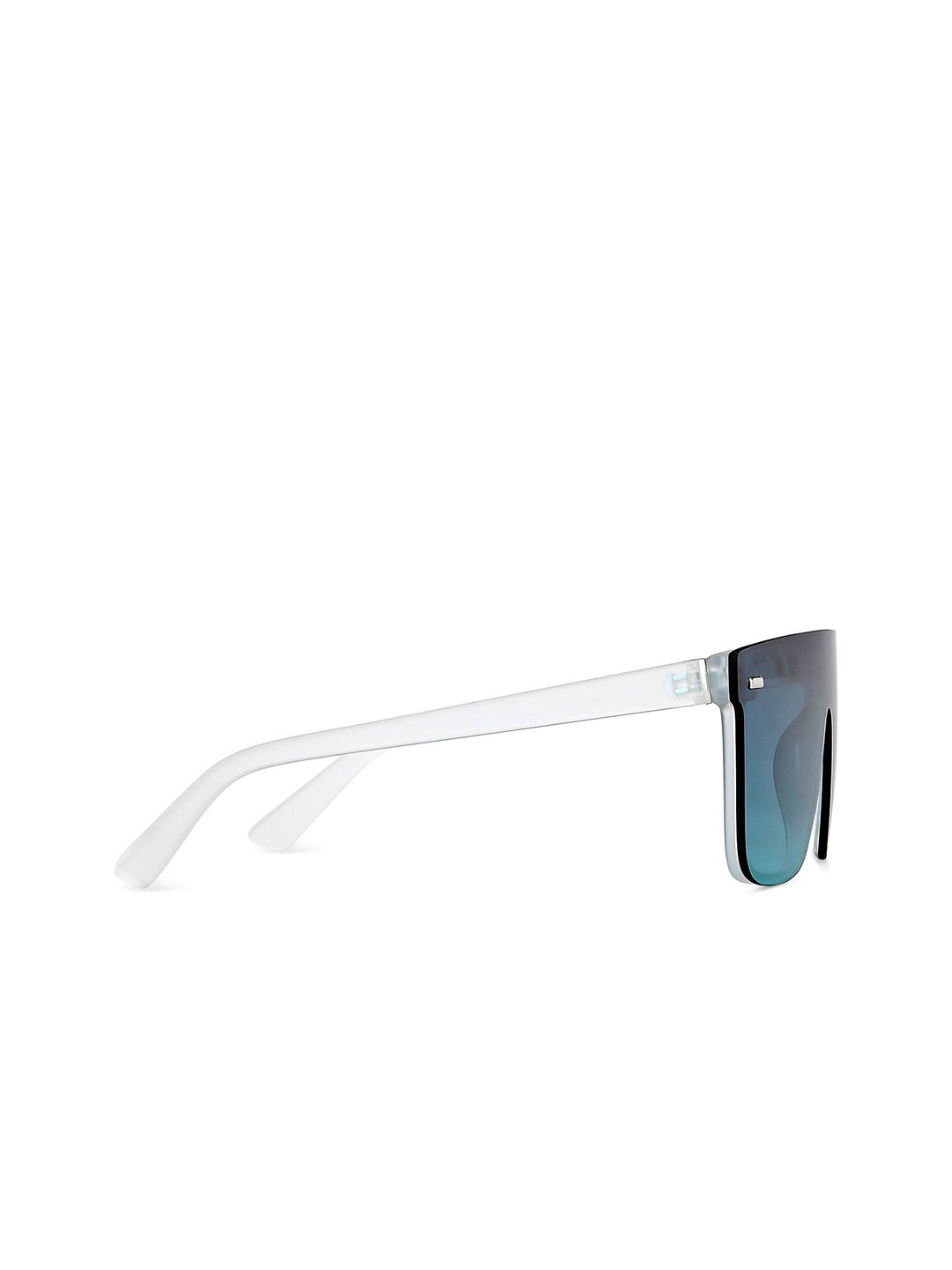 

Vincent Chase by Lenskart Unisex Blue Lens & White Wayfarer Sunglasses with UV Protected Lens