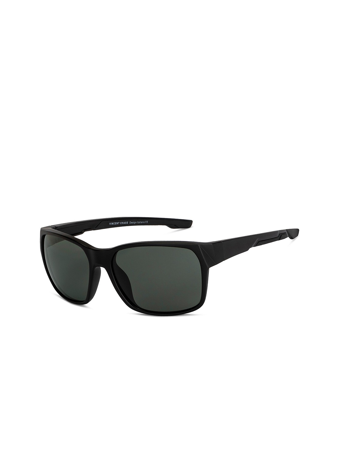 

Vincent Chase Unisex Green Lens Sports Sunglasses with UV Protected Lens