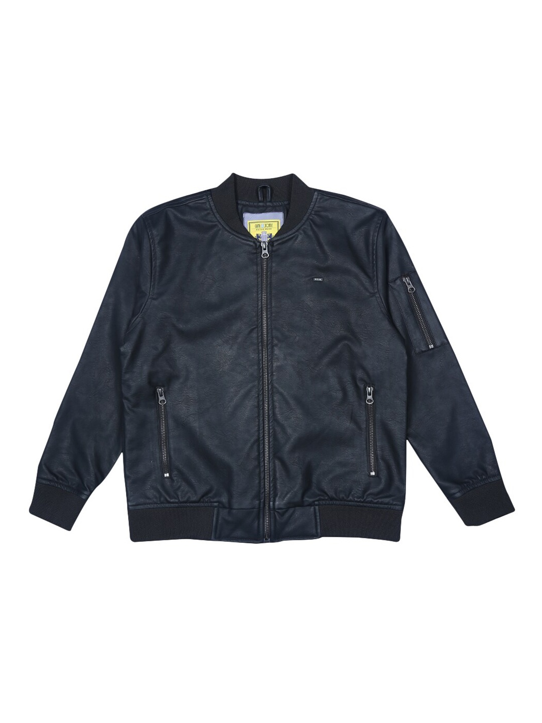 

Gini and Jony Boys Black Bomber Jacket