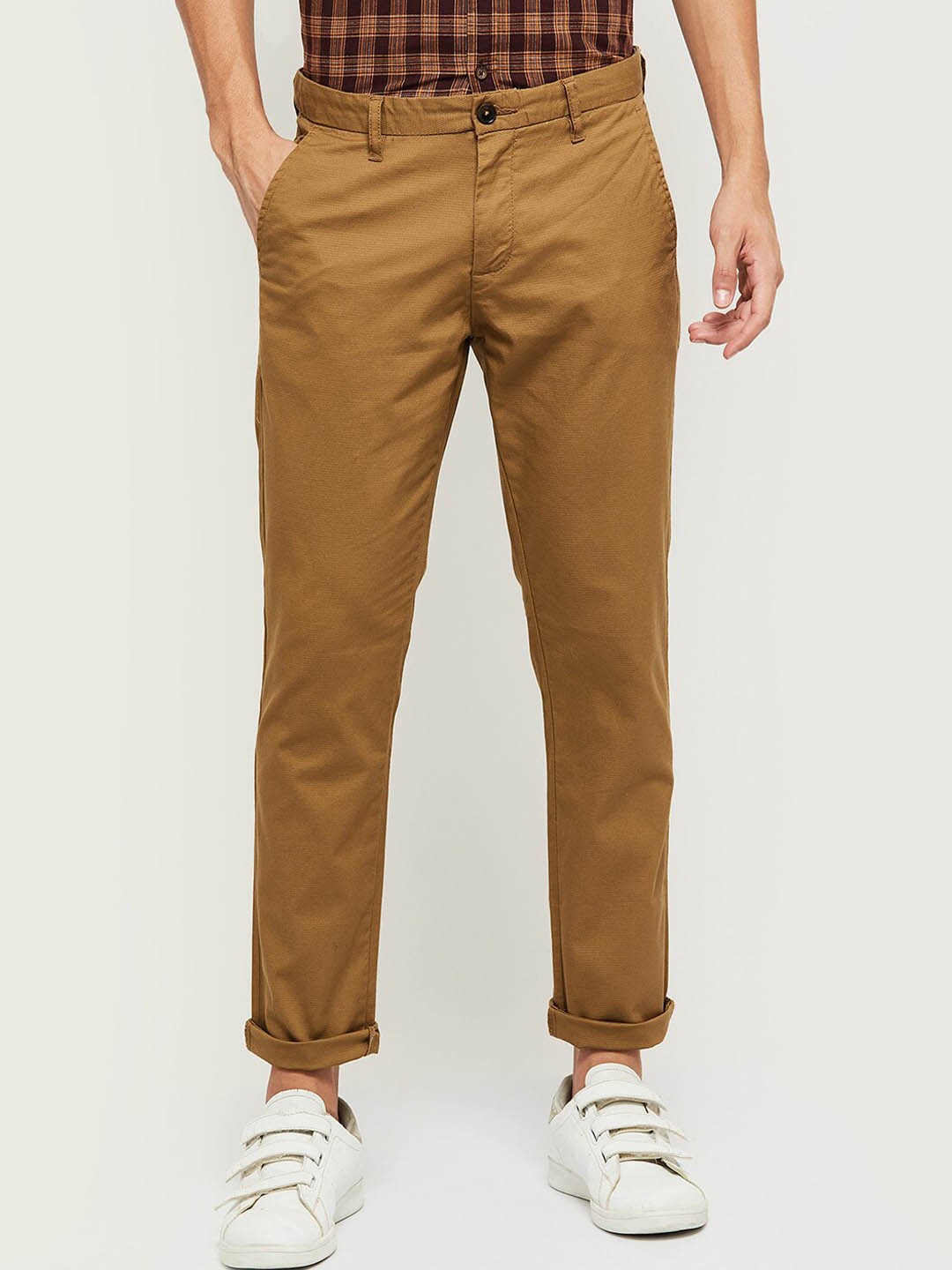 

Max Men Khaki Chinos Trousers