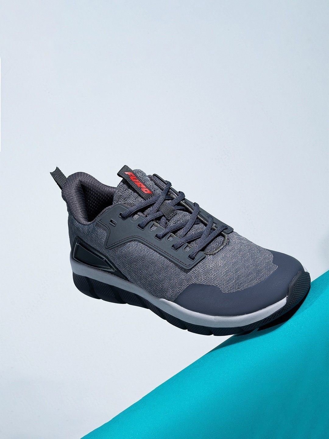 

FURO by Red Chief Men Grey Mesh Running Shoes
