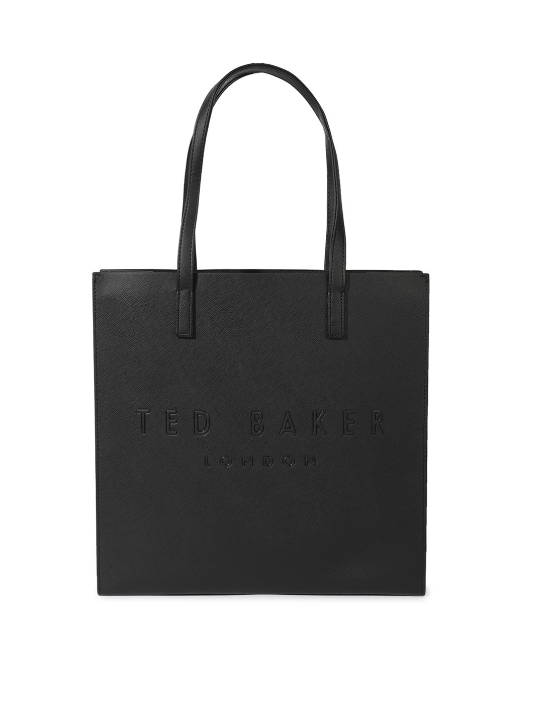 

Ted Baker Black Leather Shopper Tote Bag