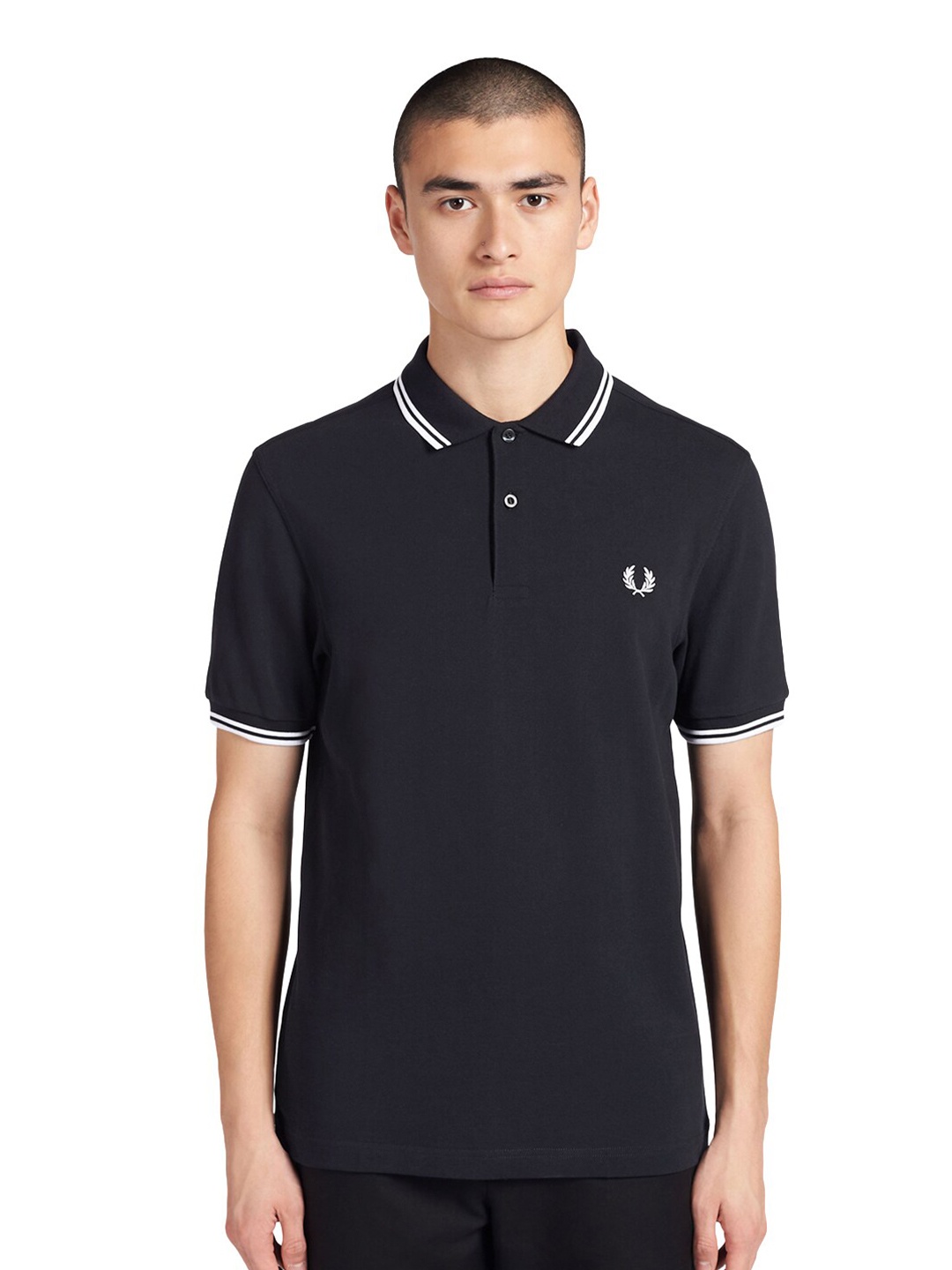 

Fred Perry Men Navy Blue T-shirt