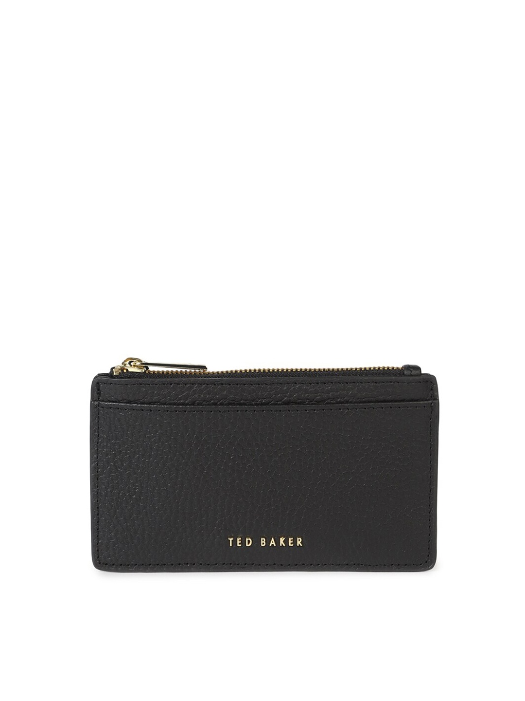 

Ted Baker Women Black Textured Leather Card Holder