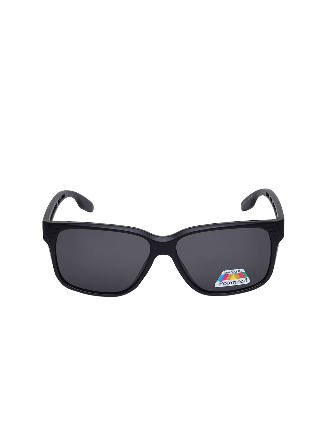 

GARTH Unisex Black Lens & Black Square Sunglasses with UV Protected Lens