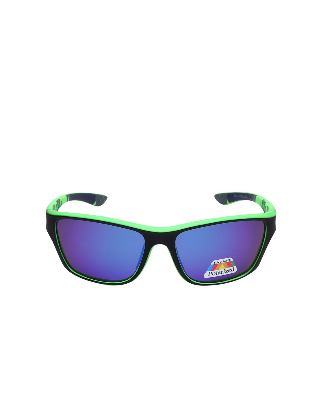 

GARTH Unisex Blue Lens & Green Other Sunglasses with UV Protected Lens