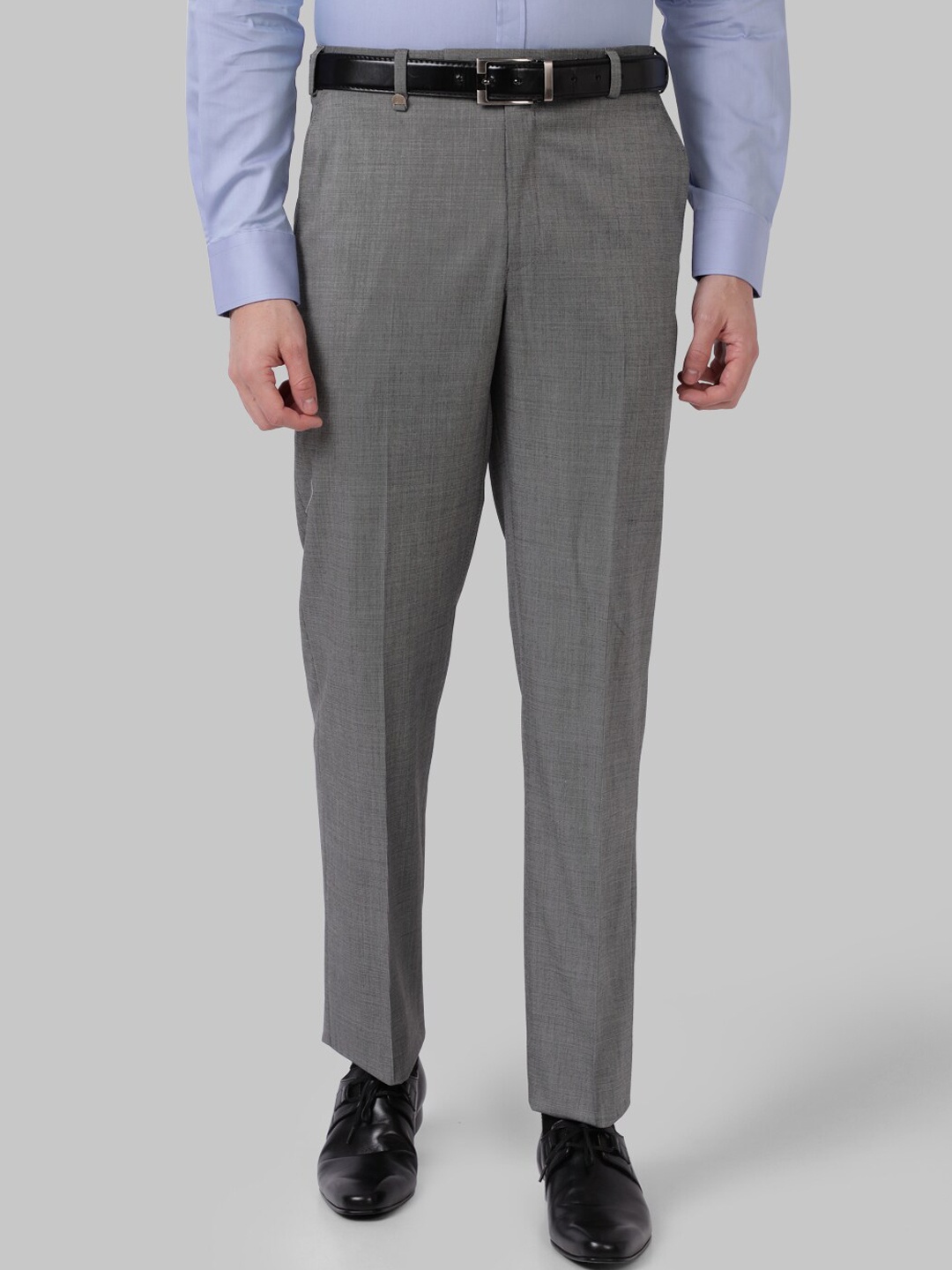 

Park Avenue Men Grey formal Trousers