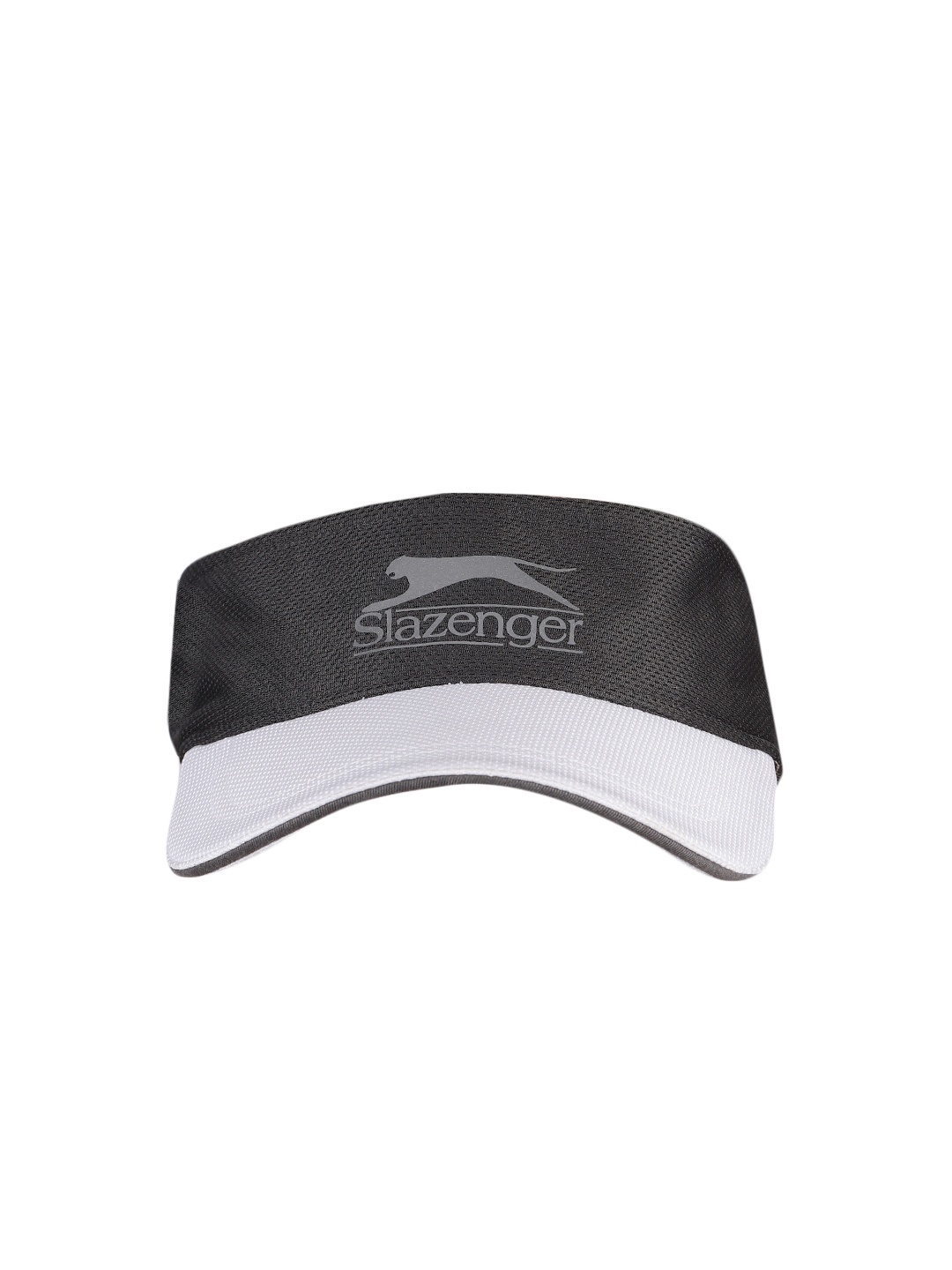 

Slazenger Men Brand Logo Printed Visor Tennis Cap, White