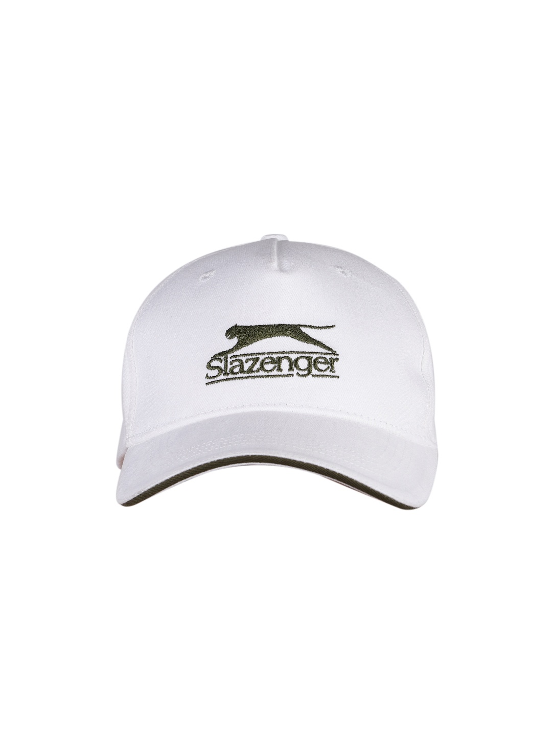 

Slazenger Men Printed Cricket Cap, White