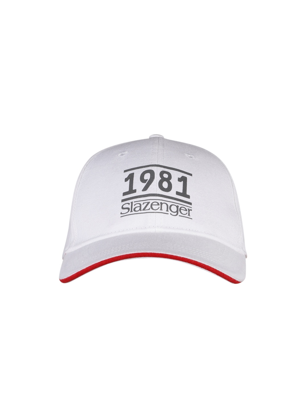 

Slazenger Men Printed Cricket Cap, White