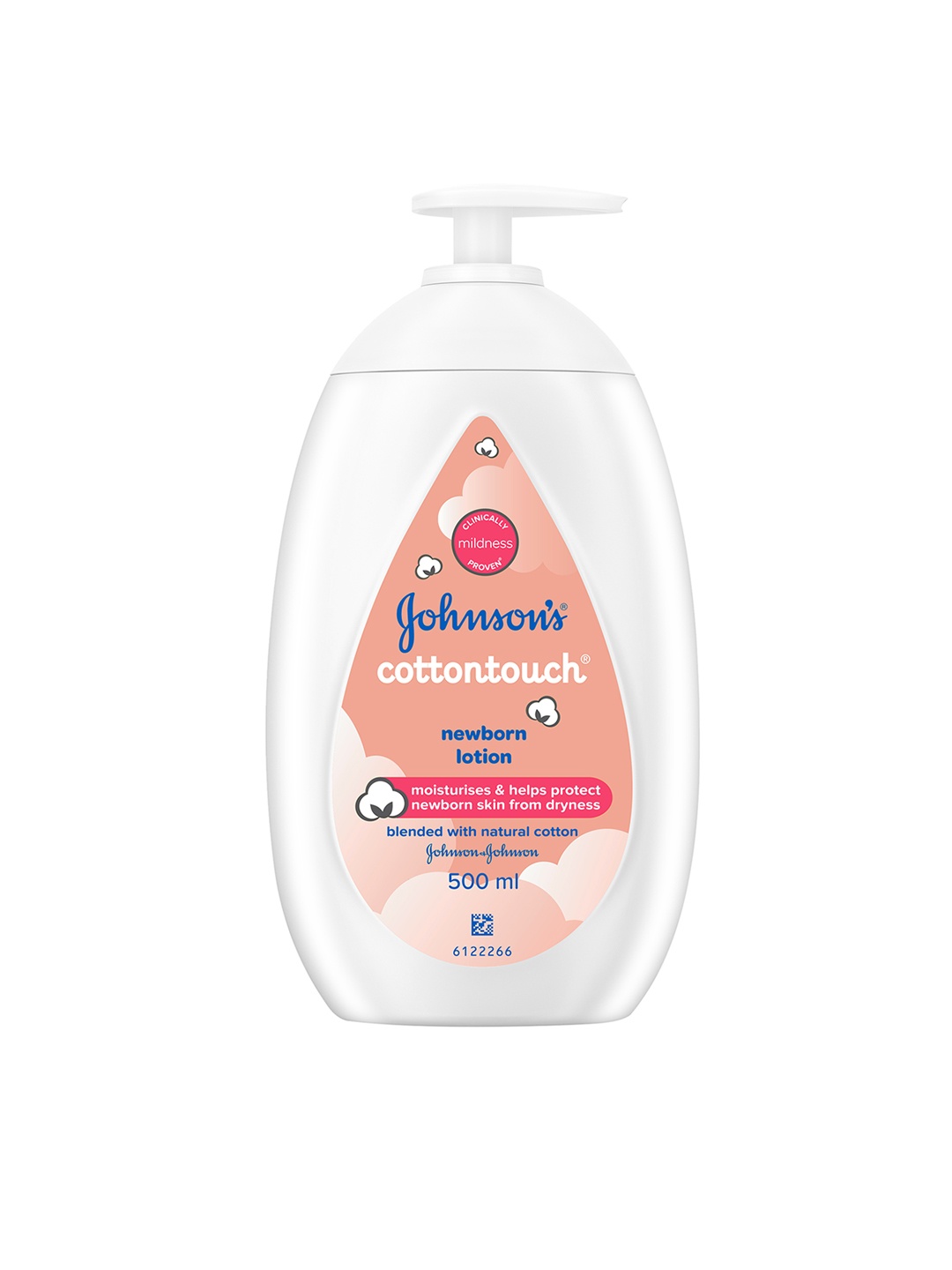 

Johnsons Baby Clinically Proven Mild Cottontouch Newborn Body Lotion - 500 ml, Pink