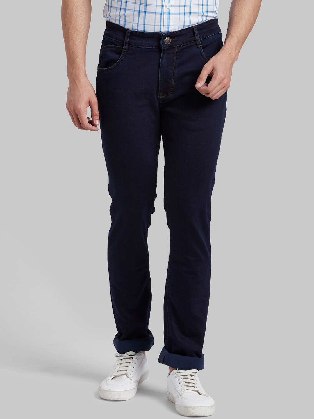 

Parx Men Blue Skinny Fit Stretchable Jeans