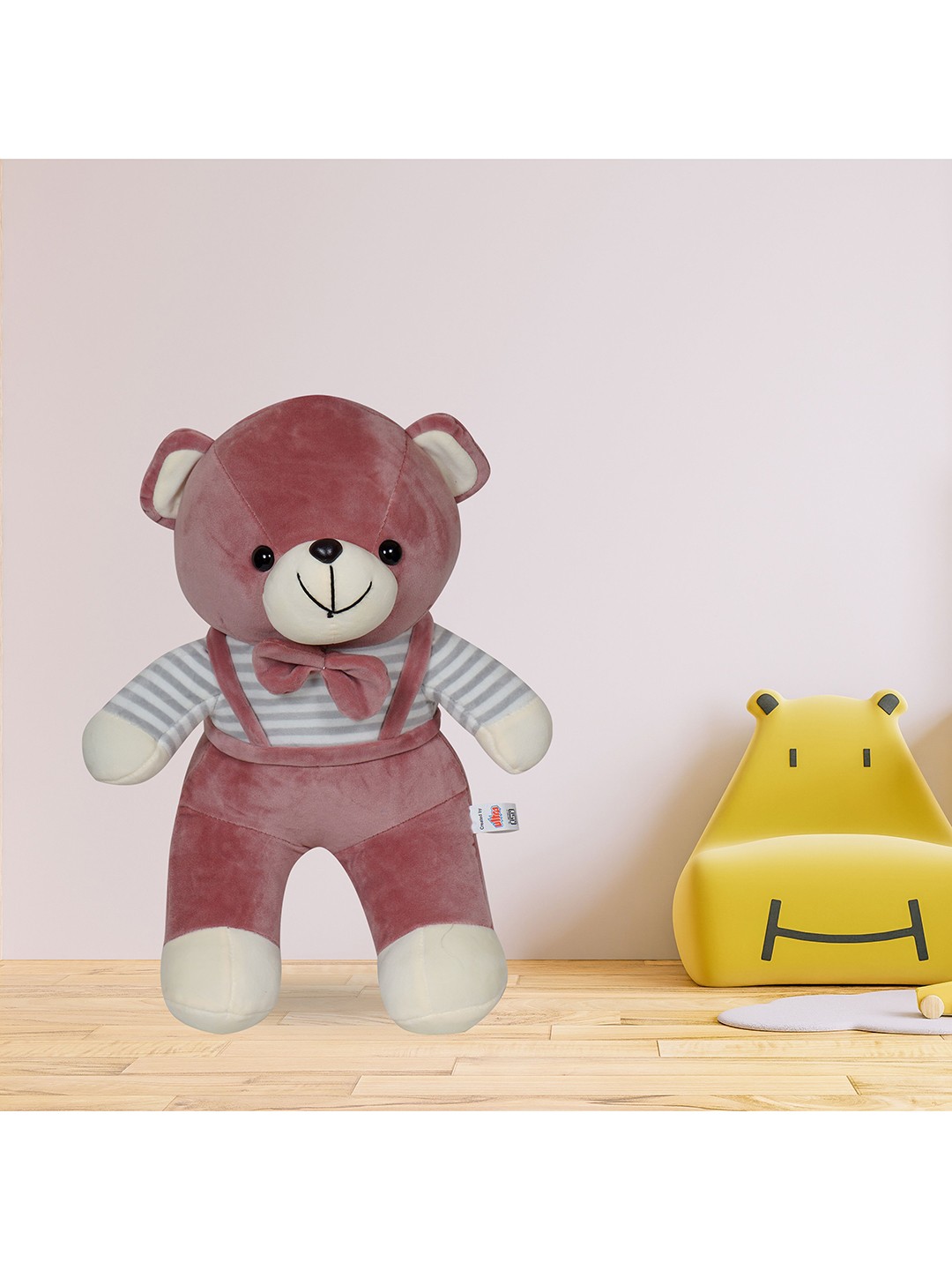 

Ultra Pink Cute Bow Teddy Soft Toy