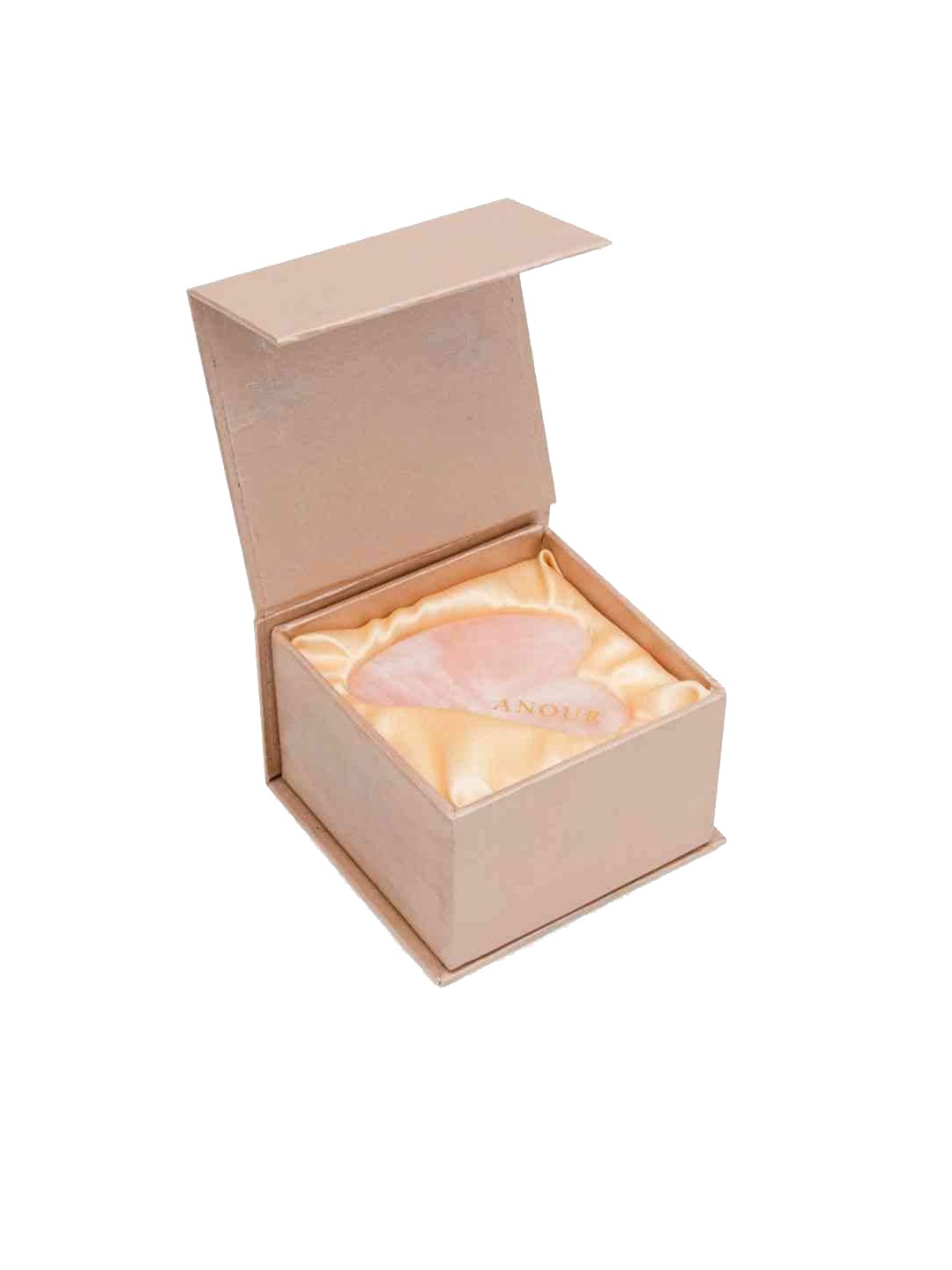 

ANOUR Rose quartz Gua Sha Serum 15gm, Pink