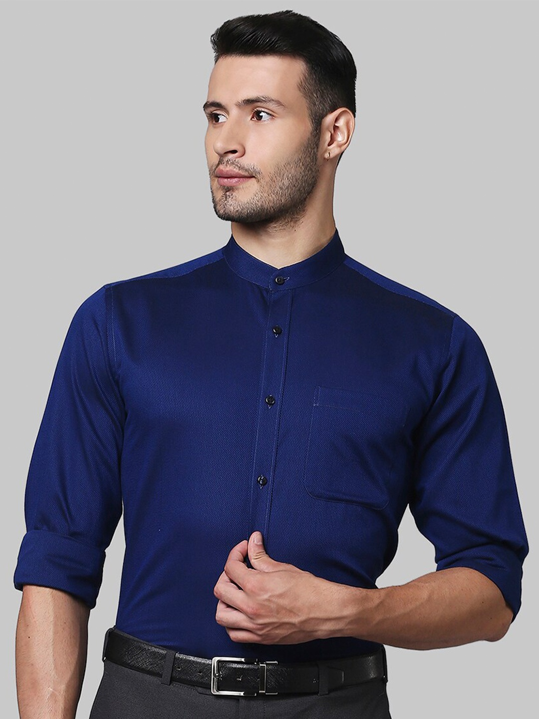 

Raymond Men Blue Formal Shirt