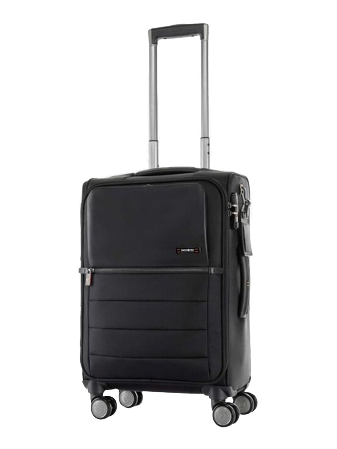 

Samsonite Veron II Solid Soft-Sided Cabin Trolley Bag, Black