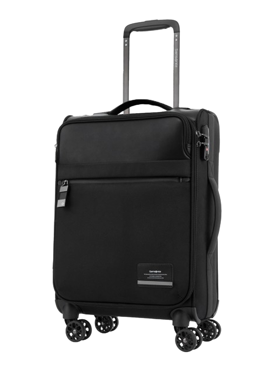 

Samsonite Vestor Solid Trolley Bag, Black