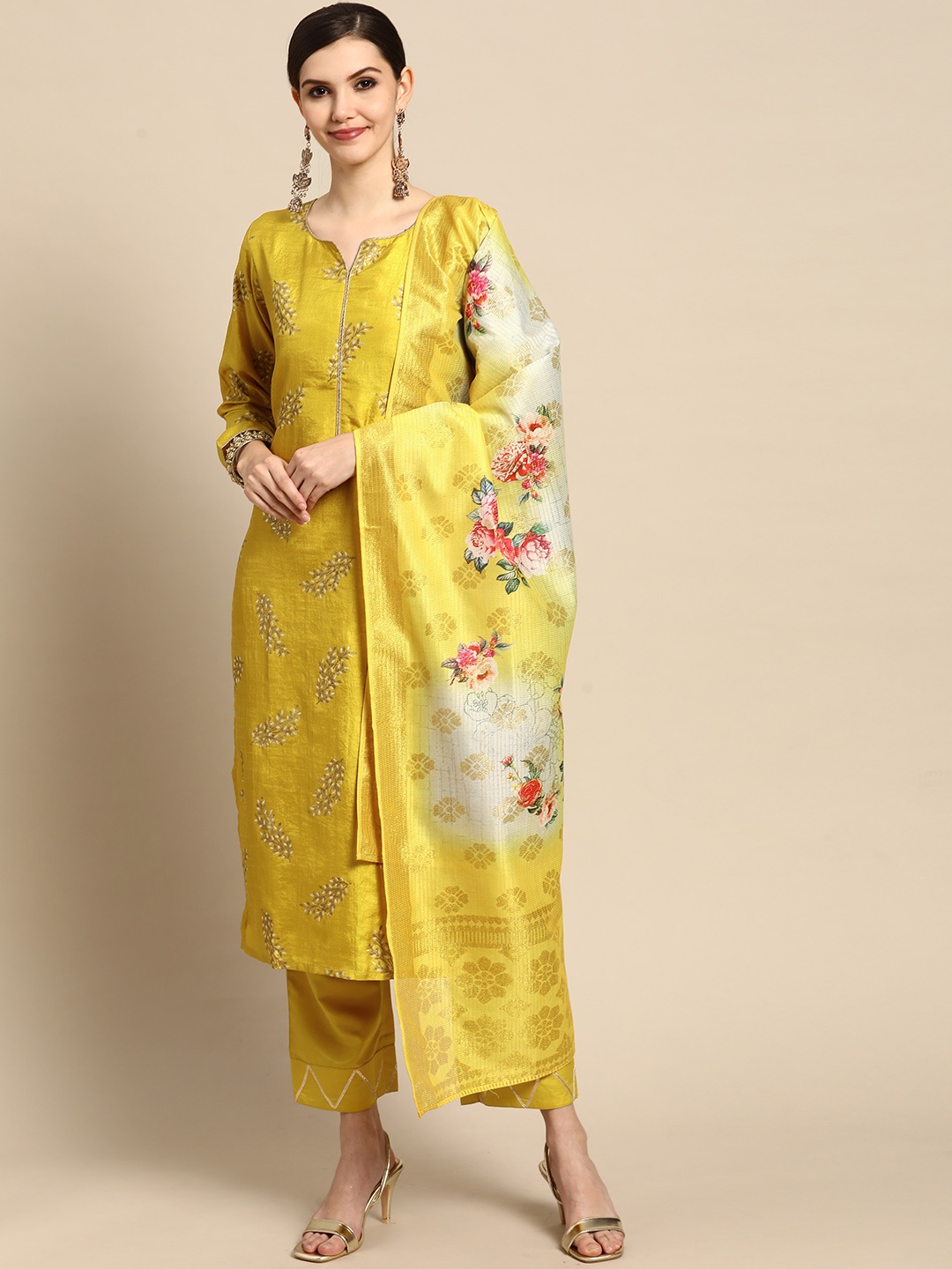 

Gerua By Libas, Mustard