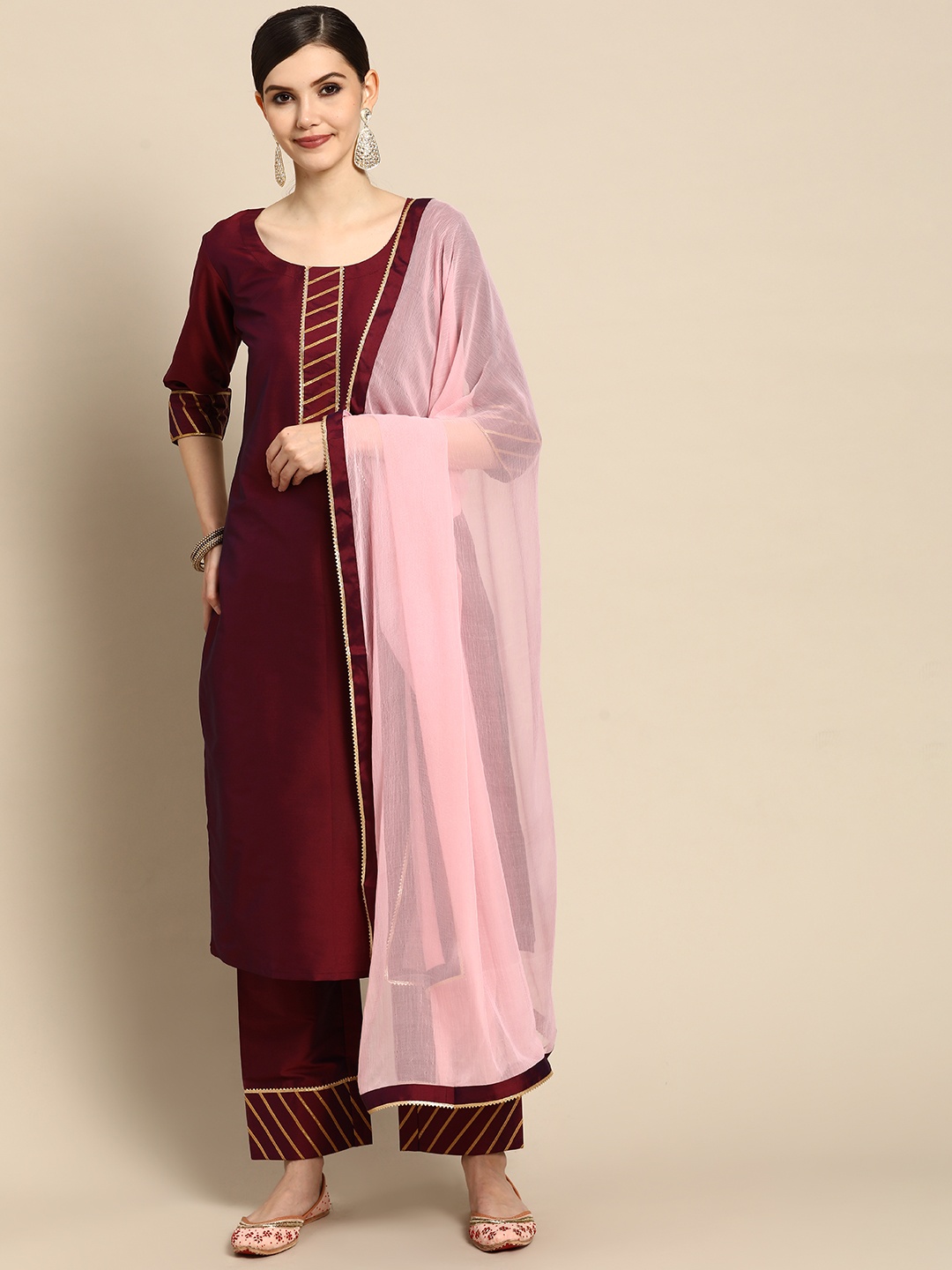 

Gerua By Libas, Burgundy