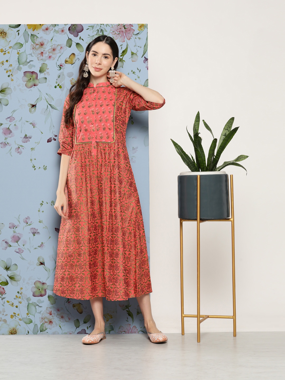 

Gerua By Libas, Peach