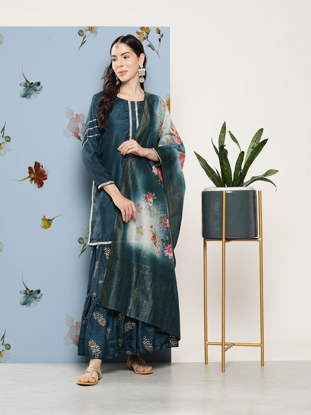

Gerua By Libas, Teal