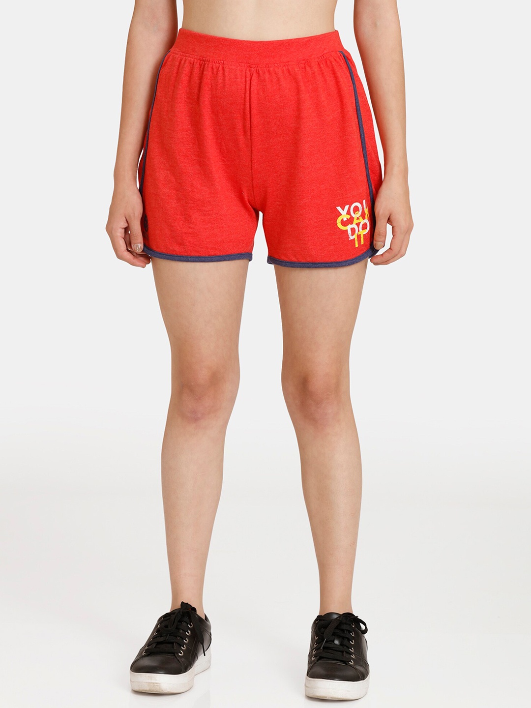 

Rosaline by Zivame Women Orange Sports Shorts