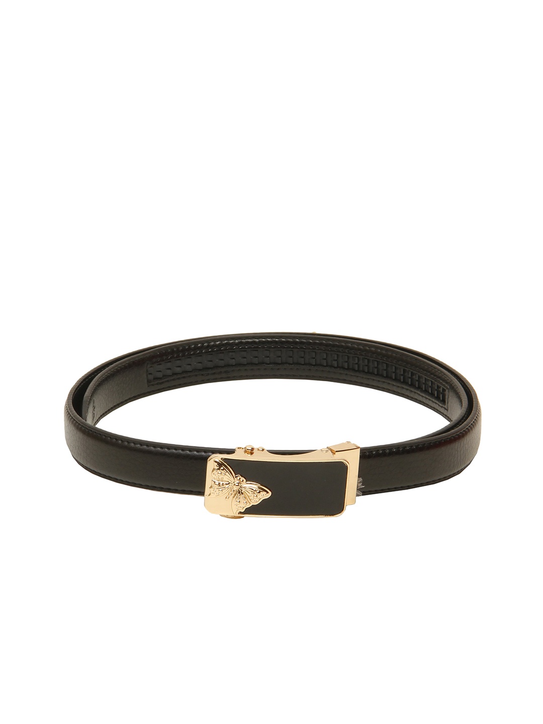 

Calvadoss Women Black No Holes Belt