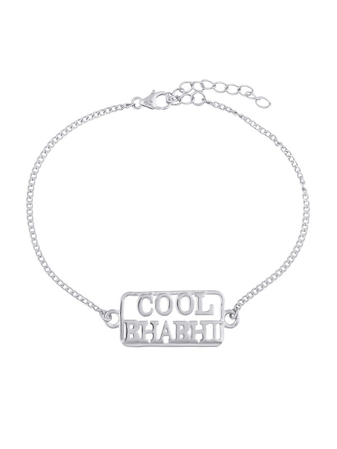 

Voylla 925 Sterling Silver Precious Cool Bhabhi Bracelet Rakhi