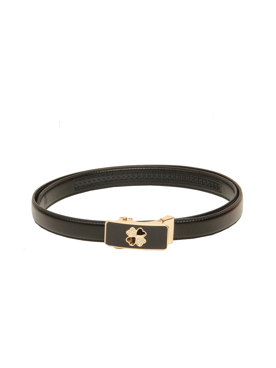 

Calvadoss Girls Black No Holes Belts