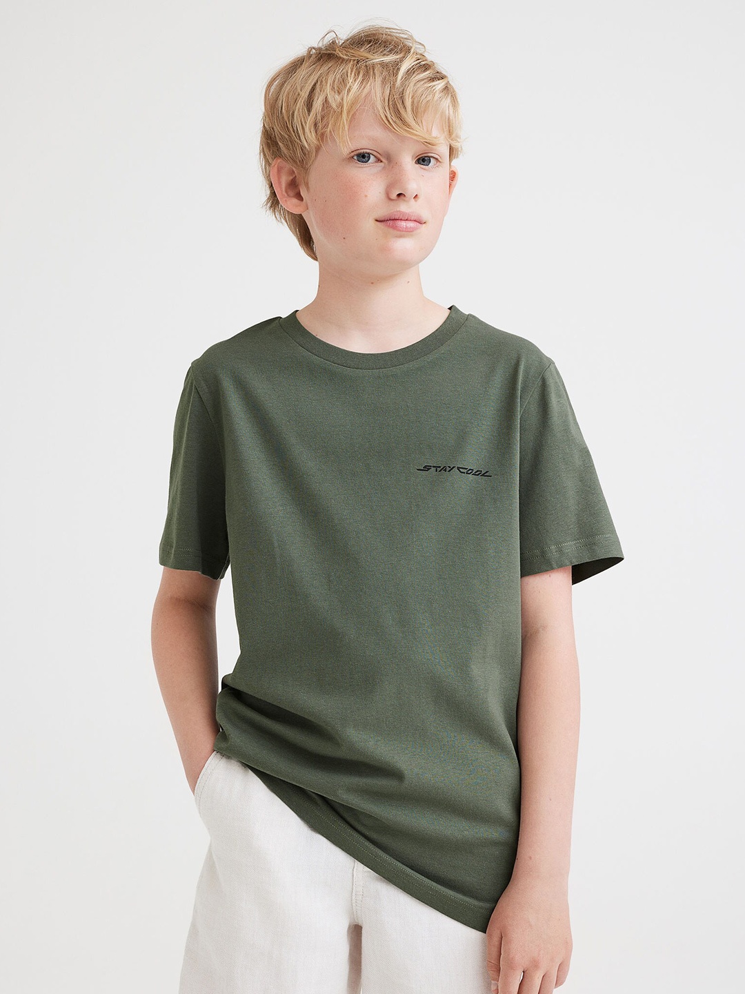 

H&M Boys Green T-shirt