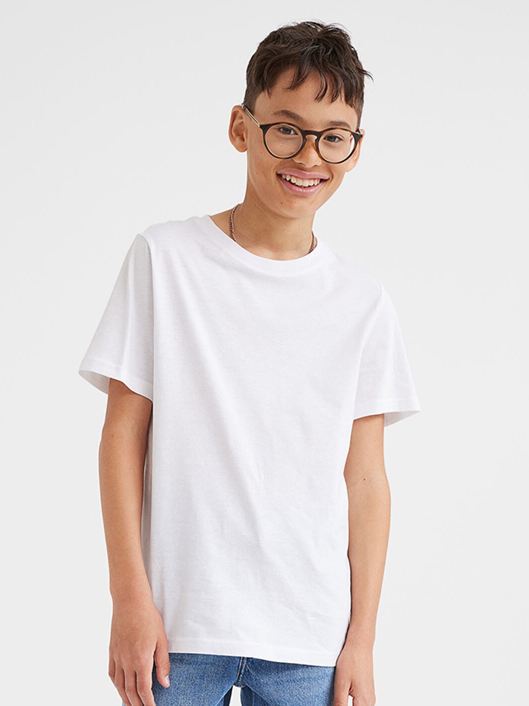 

H&M Boys White 5 Pack T-Shirts