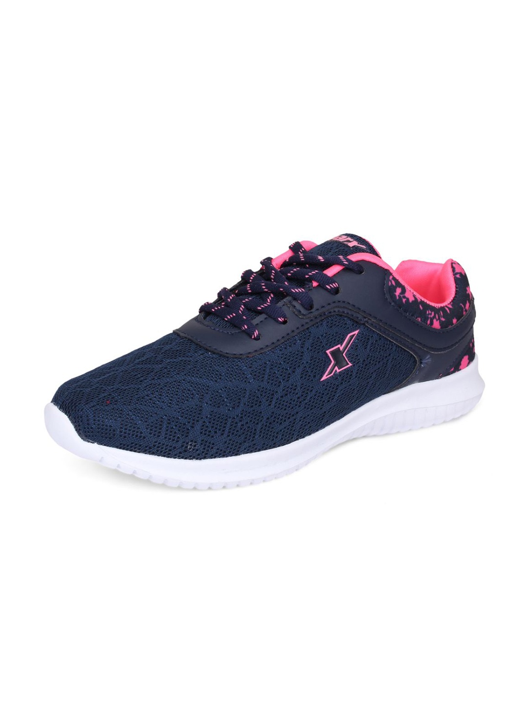 

Sparx Women Navy Blue Mesh Running Shoes