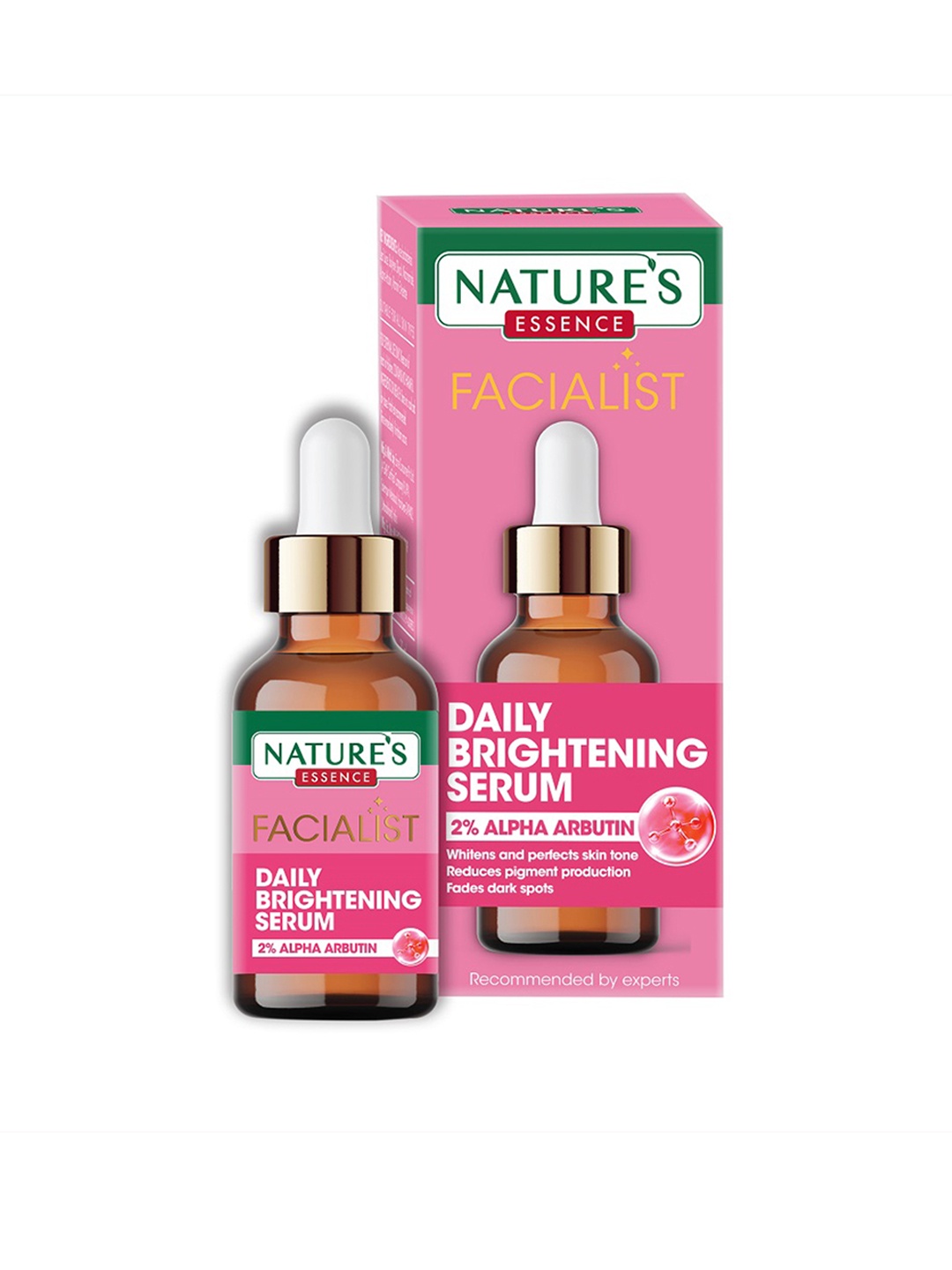 

Natures Essence 2% Alpha Arbutin Daily Brightening Serum - 30ml, Pink