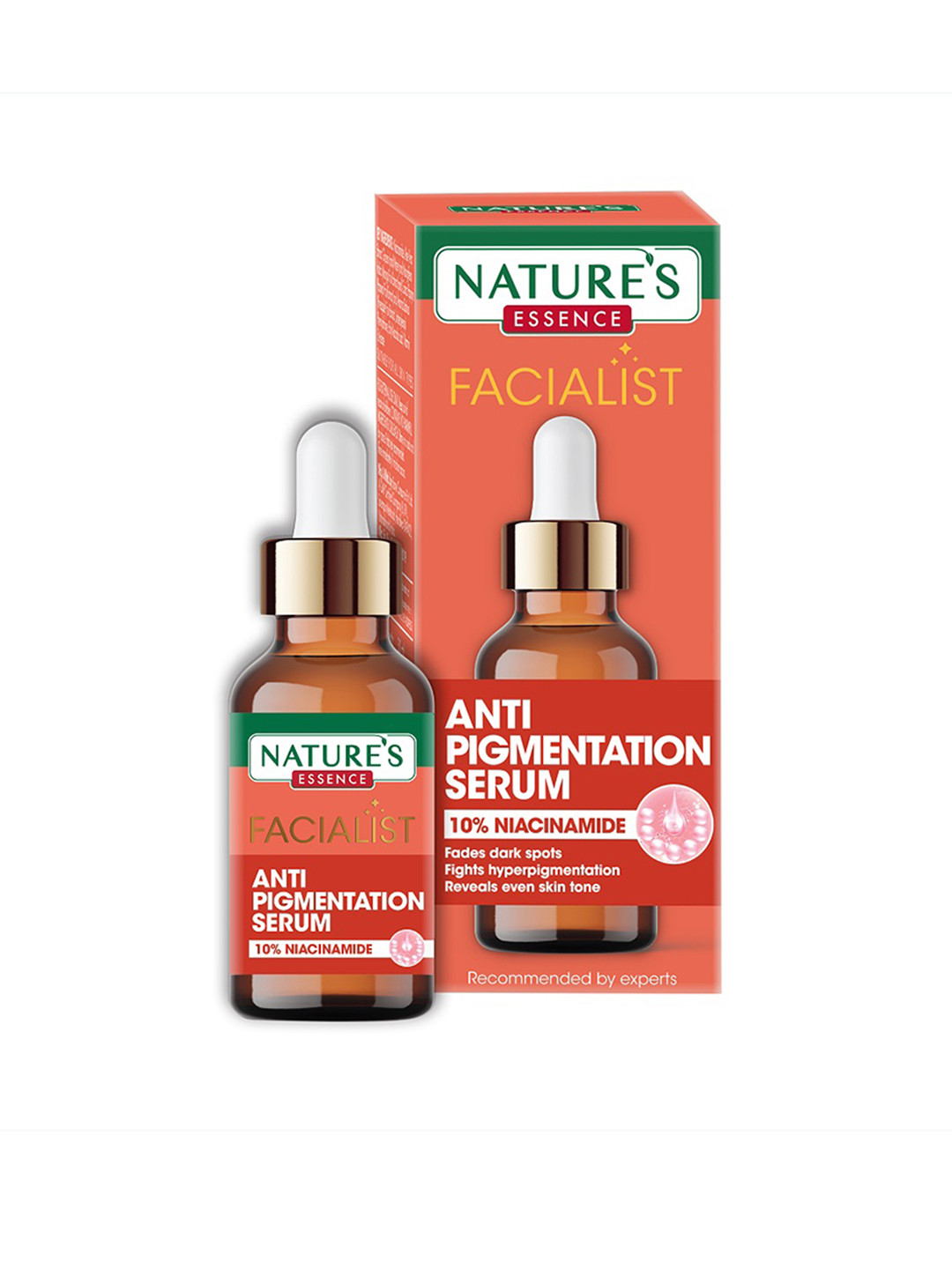 

Natures Essence 10% Niacinamide Anti Pigmentation Serum - 30ml, Orange