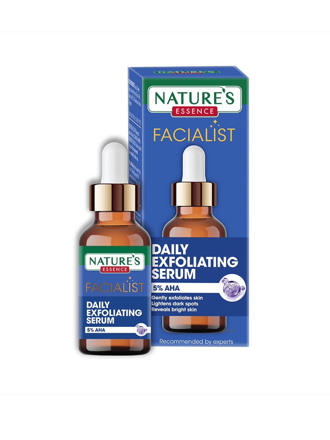 

Natures Essence 5% AHA Daily Exfoliating Serum - 30ml, Blue