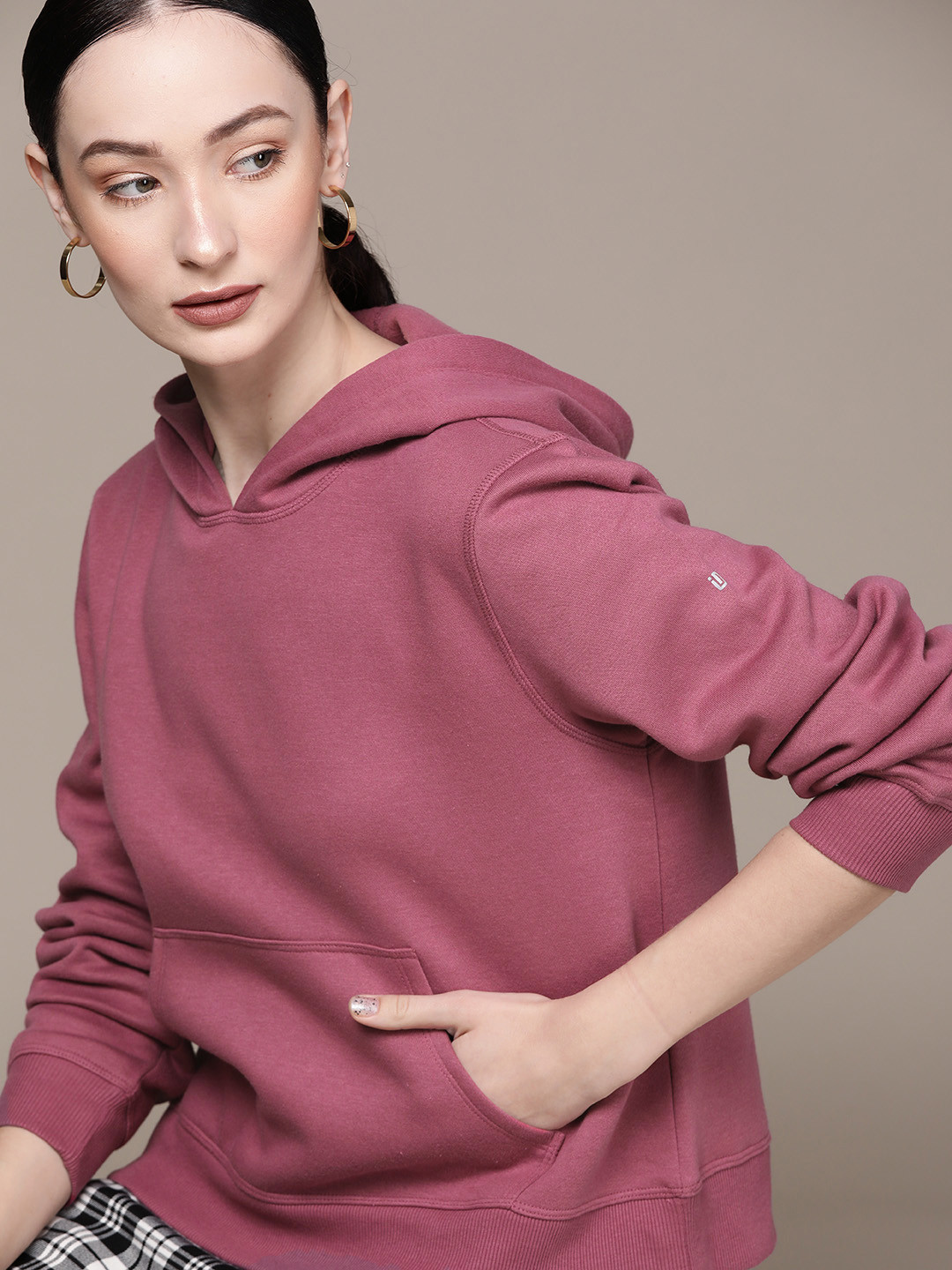 

Macy's Ideology Women Hooded Sweatshirt, Pink