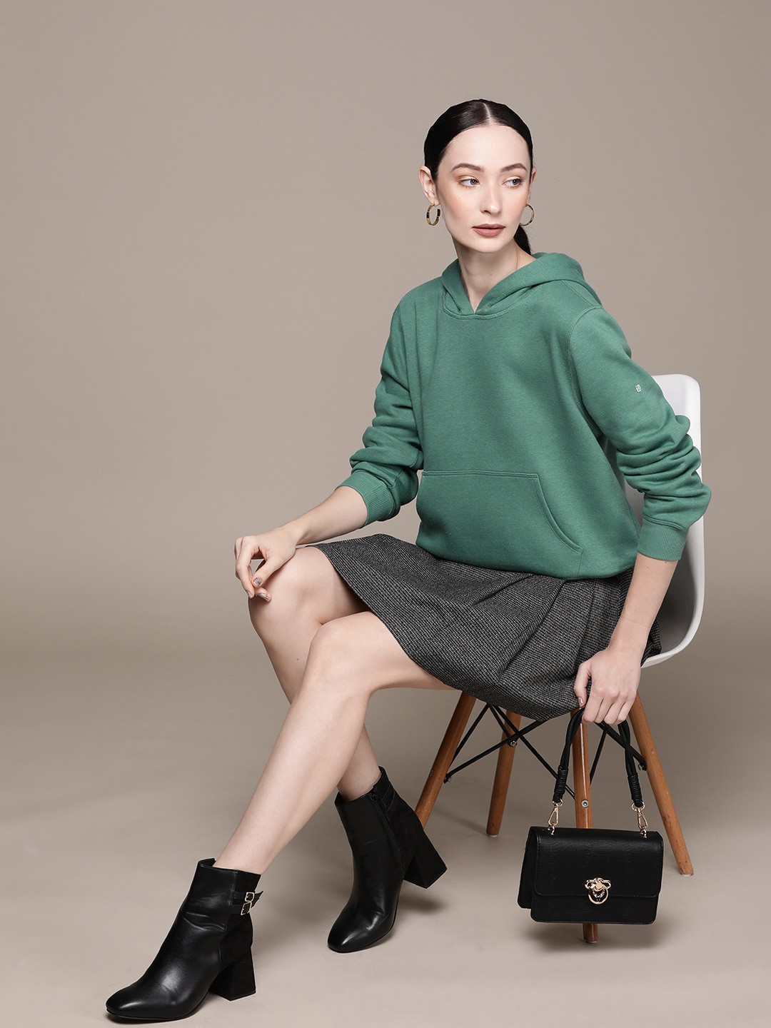 

Macy's Ideology Women Hooded Sweatshirt, Green