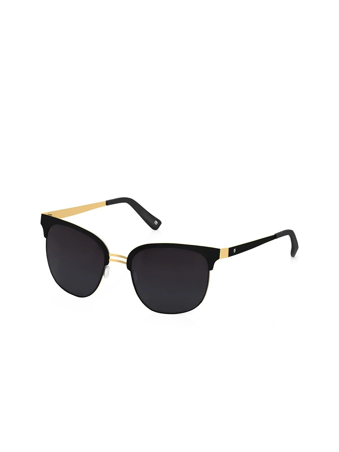 

Titan Unisex Black Lens & Black Square Sunglasses with UV Protected Lens