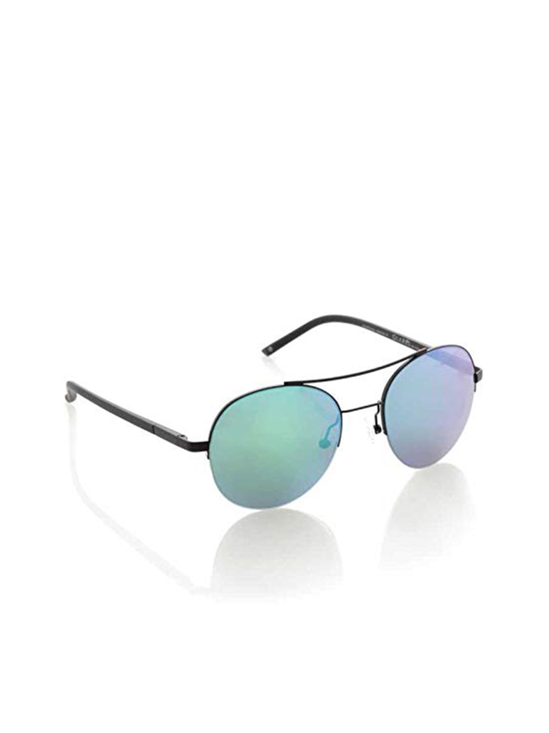 

Titan Unisex Green Lens & Black Round Sunglasses with UV Protected Lens