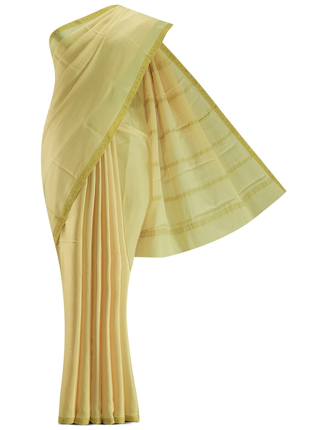 

Nalli Silk Sarees Yellow Pure Cotton Saree