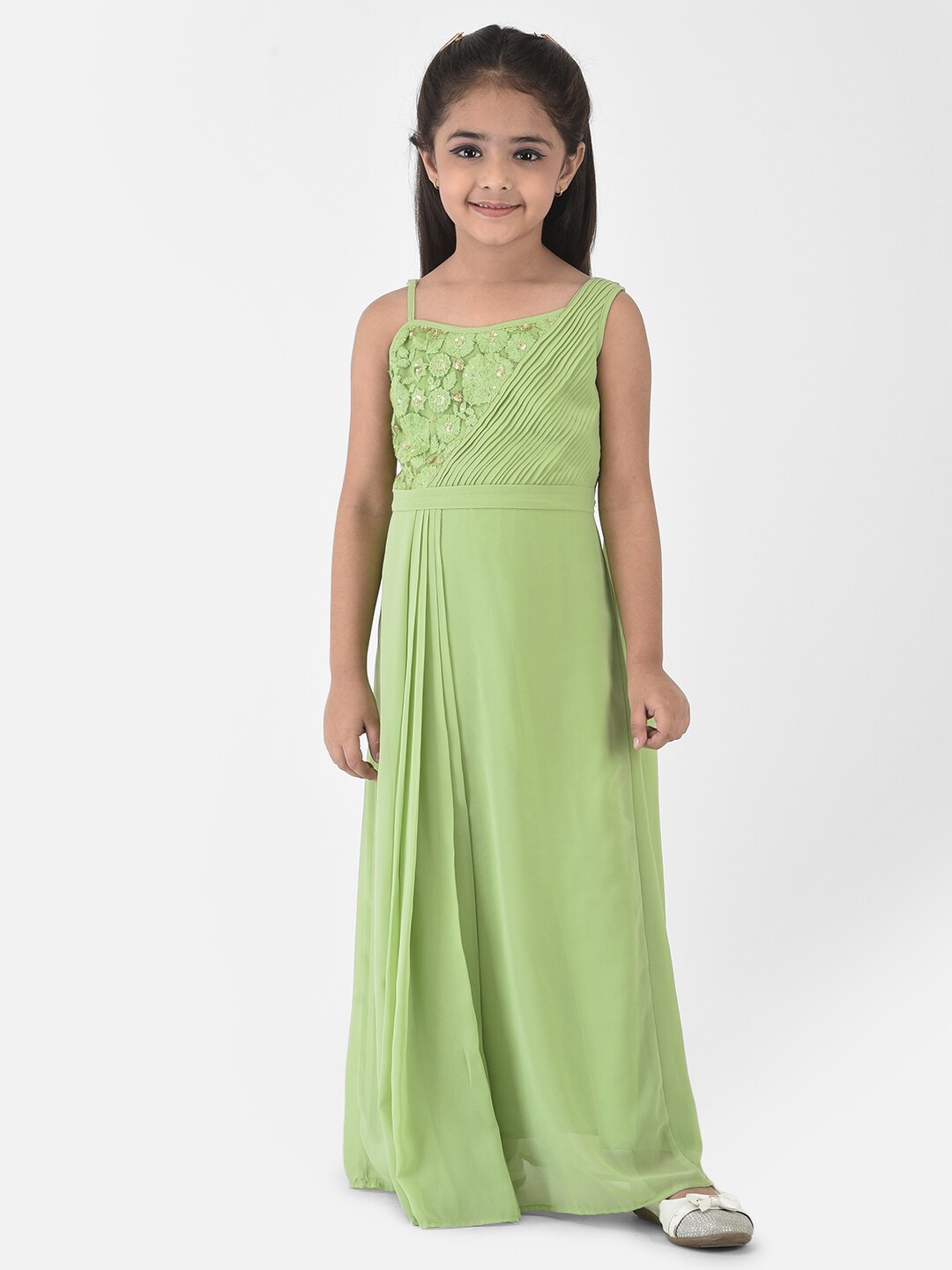 

Eavan Green Georgette Maxi Dress