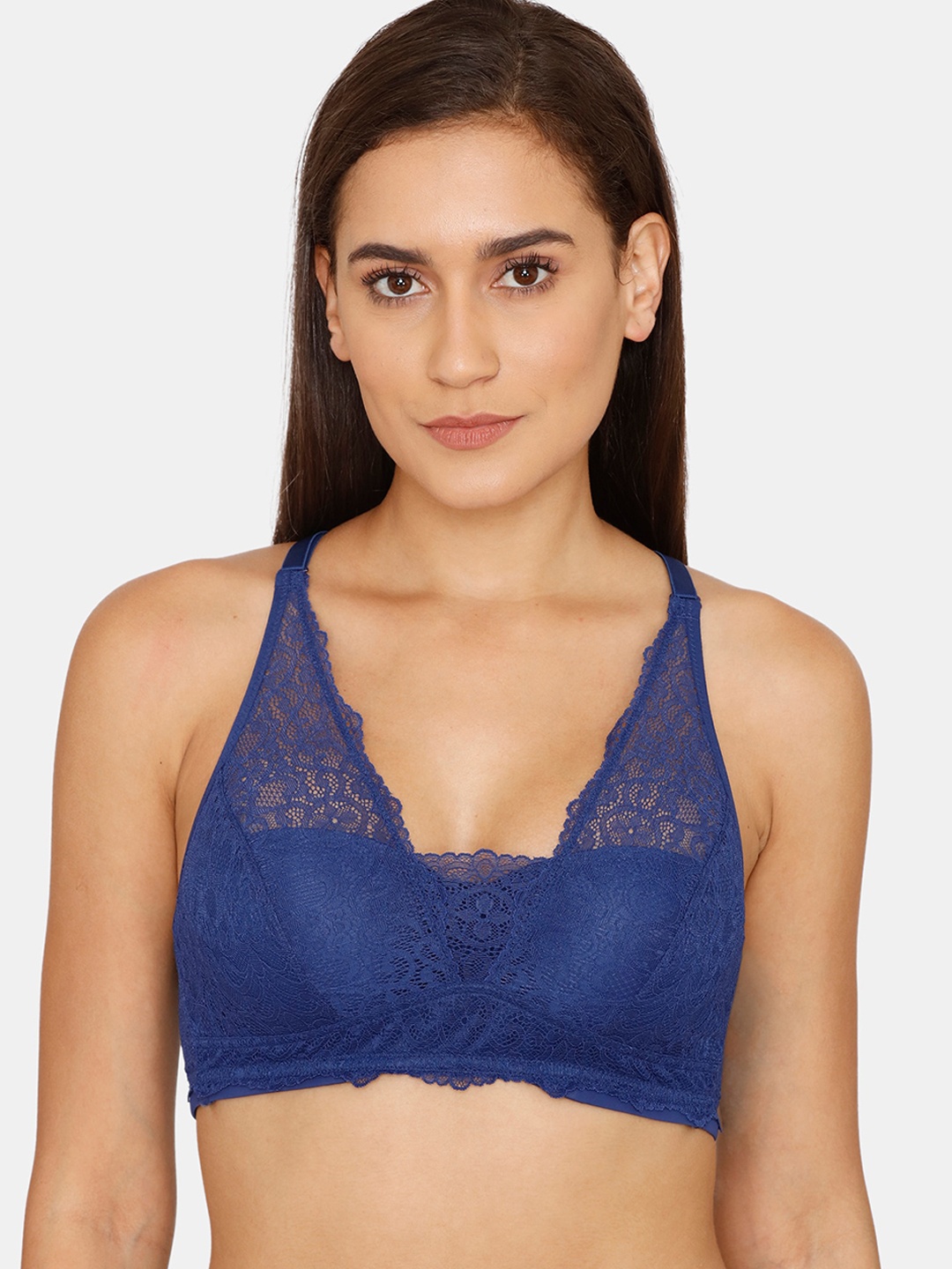 

Zivame Blue Bra Underwired Heavily Padded