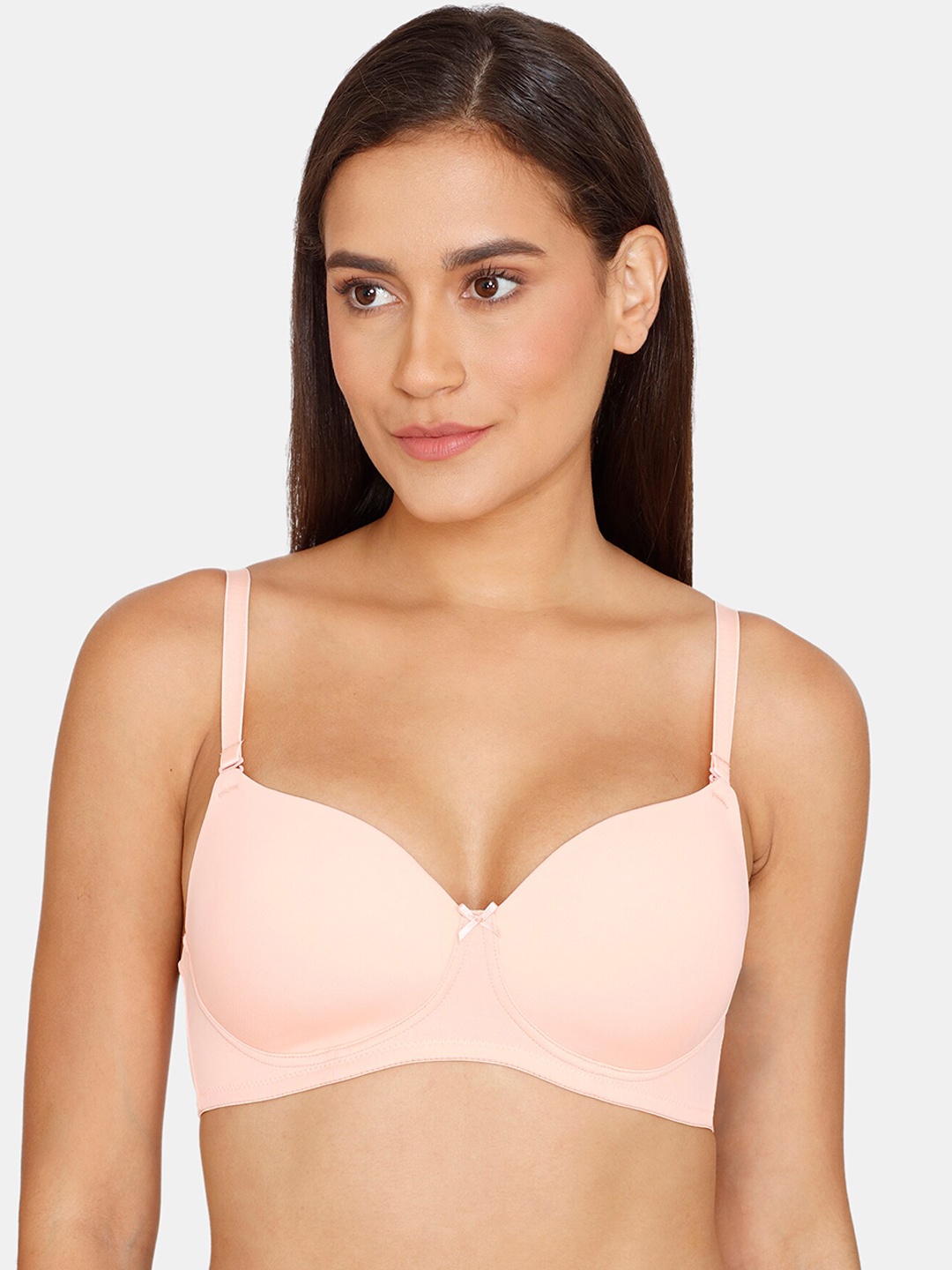 

Zivame Pink Bra Heavily Padded